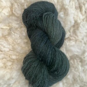 Hand Dyed DK Wool (Forest Green)