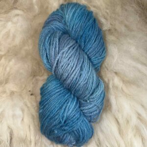 Hand Dyed DK Wool Denim