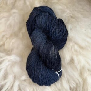 Hand Dyed DK Wool Navy
