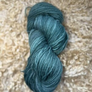 Hand Dyed DK Wool Teal
