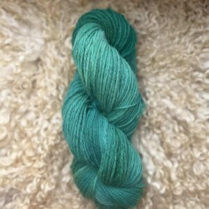 Hand Dyed DK Wool Jade