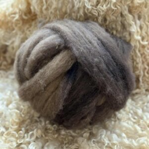 Ethical Carded Wool - Woodland