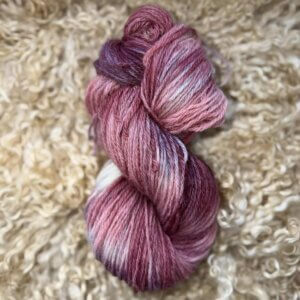Hand Dyed DK Wool Blackcurrant
