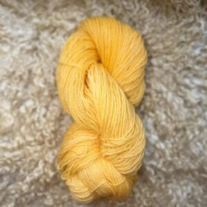 Hand Dyed DK Wool Sunshine