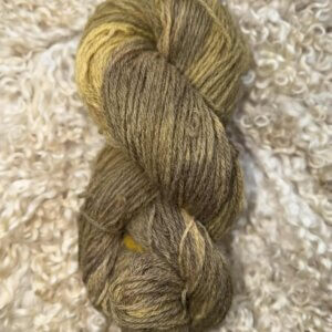Hand Dyed DK Wool Khaki