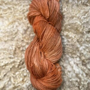 Hand Dyed DK Wool Carrot